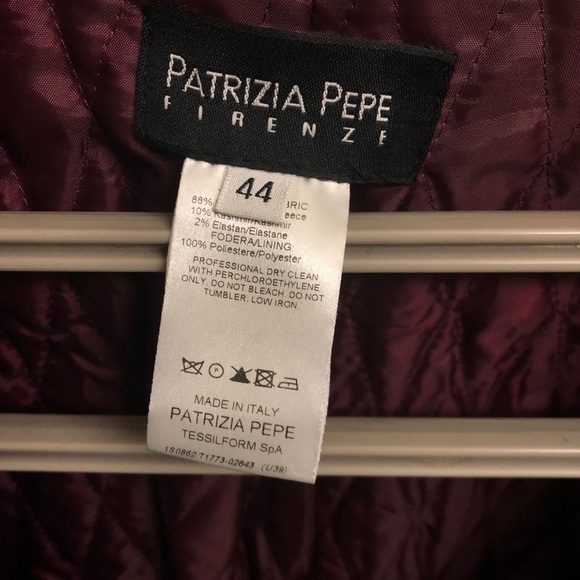 Patrizia Pepe Hooded  Wool Coat - Picture 8 of 8